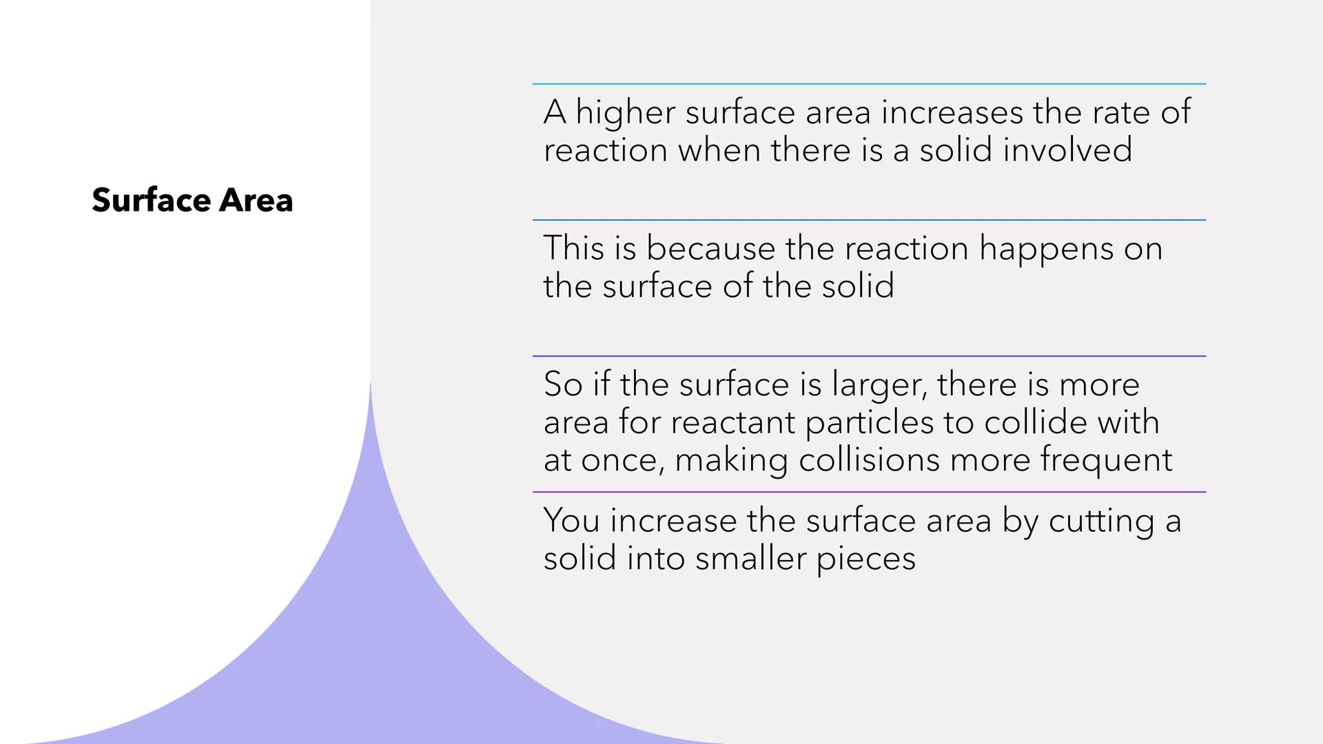 Rates of Reaction # The Rate of Reaction
• This is the speed that reactants are turned into products
• Rusting has a slow rate of reaction
